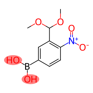 [3-(DIMETHOXYMETHYL)-4-NITROPHENYL]BORONIC ACID