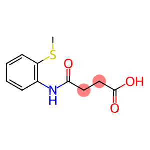 4-[(2-methylsulfanylphenyl)amino]-4-oxobutanoic acid