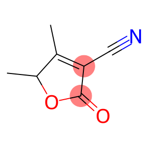 2-Pentenoicacid,2-cyano-4-hydroxy-3-methyl-,gamma-lactone(7CI)