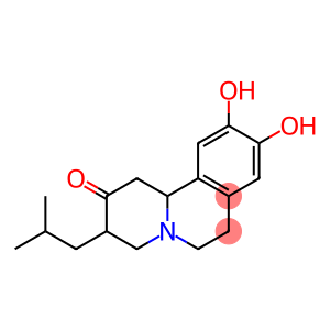 9,10-dihydroxy-3-isobutyl-3,4,6,7-tetrahydro-1H-pyrido[2,1-a]isoquinolin-2(11bH)-one