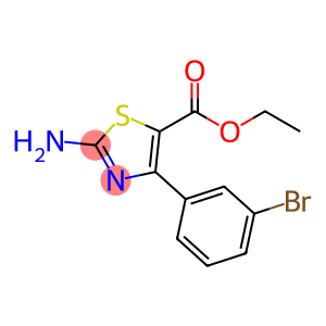 Ethyl-2-aMino-4-(3-broMophenyl)1,3-thiazole-5-carboxylate