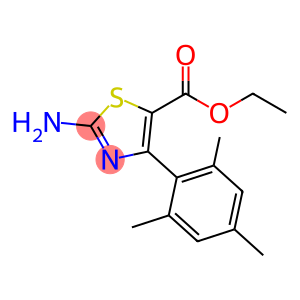 5-Thiazolecarboxylic acid, 2-amino-4-(2,4,6-trimethylphenyl)-, ethyl ester