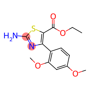 2-AMINO-4-(2,4-DIMETHOXYPHENYL)-5-THIAZOLECARBOXYLIC ACID ETHYL ESTER