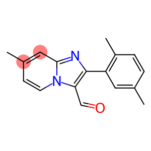 Imidazo[1,2-a]pyridine-3-carboxaldehyde, 2-(2,5-dimethylphenyl)-7-methyl-