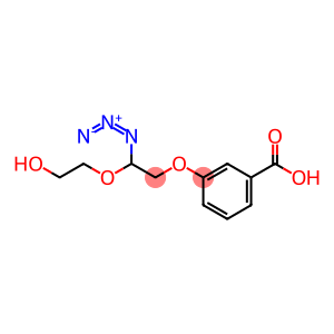 3-[2-Azido-2-(2-hydroxyethoxy)ethoxy]benzoic acid