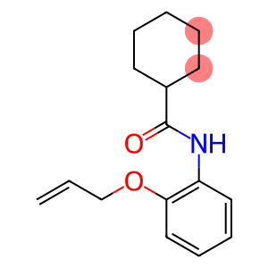 N-[2-(allyloxy)phenyl]cyclohexanecarboxamide