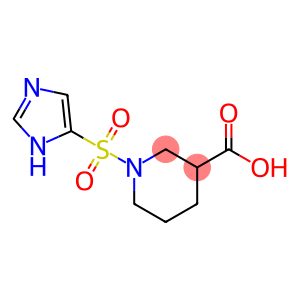 1-(3H-imidazol-4-ylsulfonyl)-3-piperidinecarboxylic acid