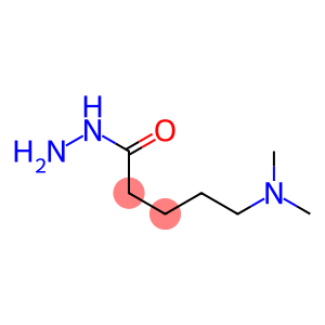 Valeric  acid,  5-(dimethylamino)-,  hydrazide  (7CI)