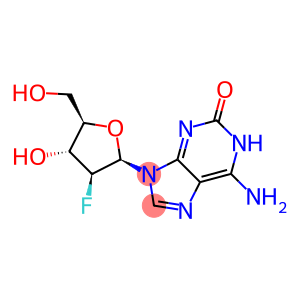 6-Amino-9-((2R,3S,4R,5R)-3-fluoro-4-hydroxy-5-(hydroxymethyl)tetrahydrofuran-2-yl)-3,9-dihydro-2H-purin-2-one