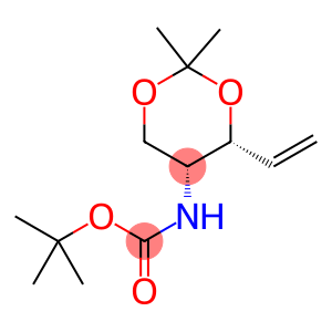 D-threo-Pent-1-enitol, 1,2,4-trideoxy-4-[[(1,1-dimethylethoxy)carbonyl]amino]-3,5-O-(1-methylethylidene)-