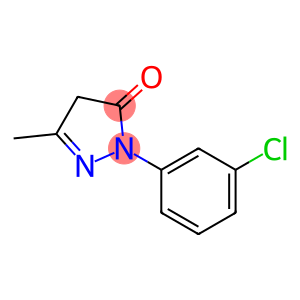 1-(3-氯苯基)-3-甲基-5-吡唑啉酮