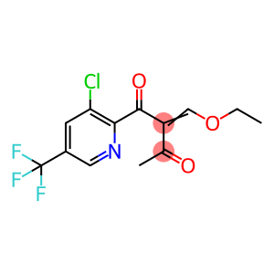 1-[3-chloro-5-(trifluoromethyl)-2-pyridinyl]-2-[(Z)-ethoxymethylidene]-1,3-butanedione
