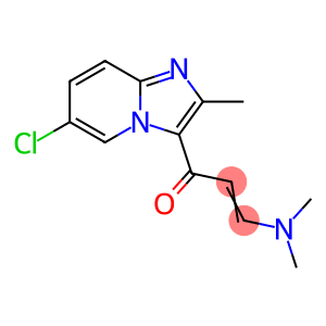 2-Propen-1-one, 1-(6-chloro-2-methylimidazo[1,2-a]pyridin-3-yl)-3-(dimethylamino)-