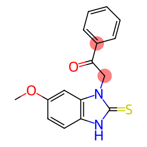 2-(6-methoxy-2-sulfanylidene-2,3-dihydro-1H-1,3-benzodiazol-1-yl)-1-phenylethan-1-one