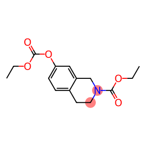 2(1H)-Isoquinolinecarboxylic  acid,  7-[(ethoxycarbonyl)oxy]-3,4-dihydro-,  ethyl  ester