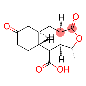 (3R,3aR,4S,4aR,8aR,9aR)-3-methyl-1,7-dioxododecahydronaphtho[2,3-c]furan-4-carboxylic acid