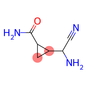 Cyclopropanecarboxamide, 2-(aminocyanomethyl)- (9CI)