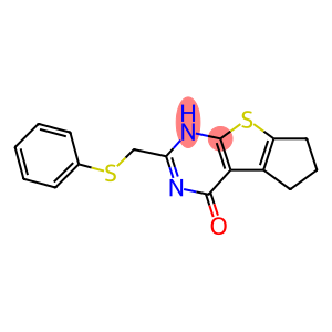 10-[(phenylsulfanyl)methyl]-7-thia-9,11-diazatricyclo[6.4.0.0,2,6]dodeca-1(8),2(6),9-trien-12-one