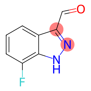 1H-Indazole-3-carboxaldehyde, 7-fluoro-