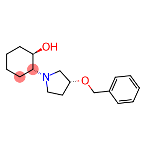 (1R,2R)-2-[(3R)-3-(Phenylmethoxy)-1-pyrrolidinyl]cyclohexanol