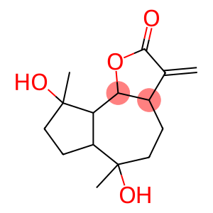 Azuleno[4,5-b]furan-2(3H)-one, decahydro-6,9-dihydroxy-6,9-dimethyl-3-methylene- (9CI)