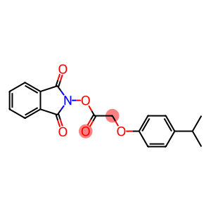 1,3-dioxo-2,3-dihydro-1H-isoindol-2-yl 2-[4-(propan-2-yl)phenoxy]acetate