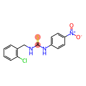 1-((2-CHLOROPHENYL)METHYL)-3-(4-NITROPHENYL)THIOUREA