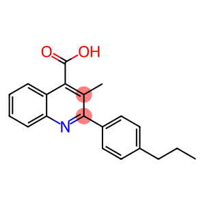 3-METHYL-2-(4-PROPYLPHENYL)QUINOLINE-4-CARBOXYLICACID