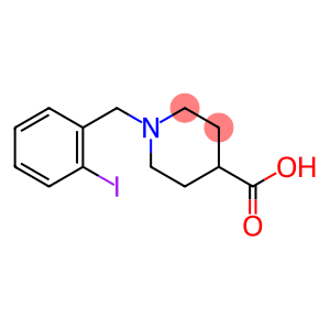 1-(2-IODO-BENZYL)-PIPERIDINE-4-CARBOXYLIC ACID
