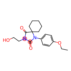 1-(p-Ethoxyphenyl)-3-(2-hydroxyethyl)-1,3-diazaspiro[4.5]decane-2,4-dione