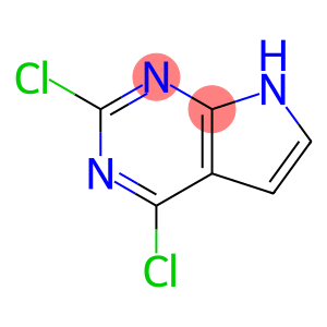 2,4-Dichloro-1H-pyrrolo[2,3-d]pyrimidine