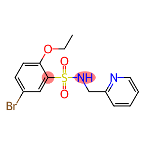 5-bromo-2-ethoxy-N-(2-pyridinylmethyl)benzenesulfonamide