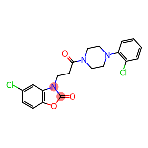 5-chloro-3-{3-[4-(2-chlorophenyl)-1-piperazinyl]-3-oxopropyl}-1,3-benzoxazol-2(3H)-one