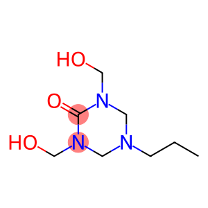 1,3,5-Triazin-2(1H)-one, tetrahydro-1,3-bis(hydroxymethyl)-5-propyl-