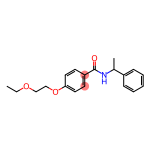 4-(2-ethoxyethoxy)-N-(1-phenylethyl)benzamide