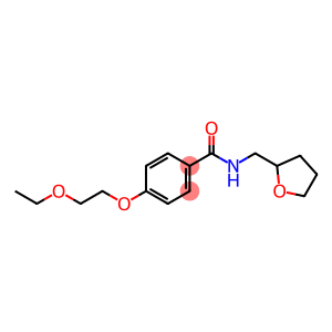 4-(2-ethoxyethoxy)-N-(tetrahydro-2-furanylmethyl)benzamide