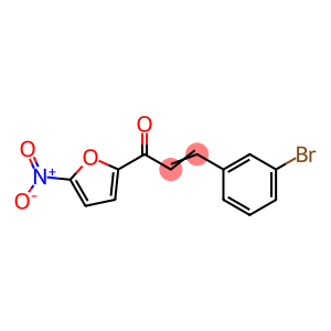2-Propen-1-one, 3-(3-bromophenyl)-1-(5-nitro-2-furanyl)-