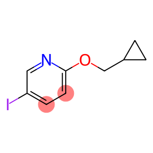 Pyridine, 2-(cyclopropylmethoxy)-5-iodo-