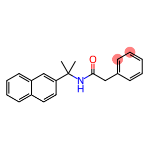 Benzeneacetamide, N-[1-methyl-1-(2-naphthalenyl)ethyl]-