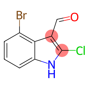 4-BROMO-2-CHLORO-3-FORMYLINDOLE