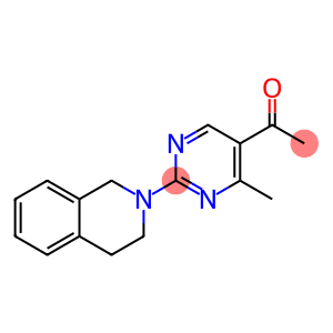 1-[2-(3,4-Dihydroisoquinolin-2(1H)-yl)-4-methylpyrimidin-5-yl]ethanone