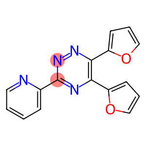 5,6-bis(furan-2-yl)-3-pyridin-2-yl-1,2,4-triazine