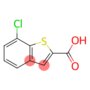 2-Carboxy-7-chlorobenzo[b]thiophene, 7-Chloro-1-benzothiophene-2-carboxylic acid