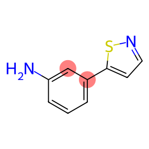 Benzenamine, 3-(5-isothiazolyl)-