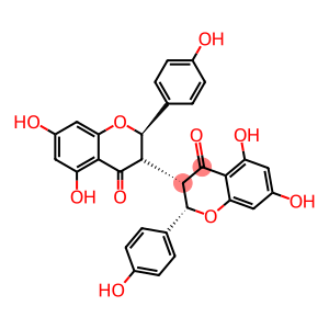 (2S,3S)-3-[(2R,3S)-5,7-dihydroxy-2-(4-hydroxyphenyl)-4-oxo-2,3-dihydrochromen-3-yl]-5,7-dihydroxy-2-(4-hydroxyphenyl)-2,3-dihydrochromen-4-one