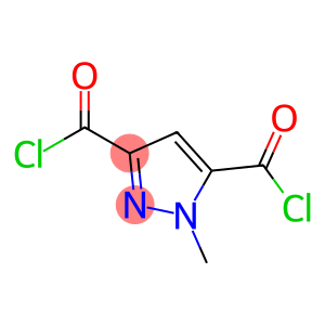 1H-Pyrazole-3,5-dicarbonyl dichloride, 1-methyl-