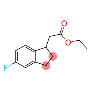 Ethyl 5-Fluoro-2,3-dihydroindene-1-acetate