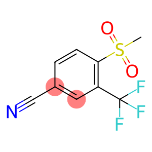 4-(Methylsulfonyl)-3-(trifluoromethyl)benzonitrile