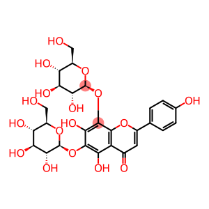 4H-1-Benzopyran-4-one, 6,8-bis(β-D-glucopyranosyloxy)-5,7-dihydroxy-2-(4-hydroxyphenyl)-