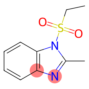 1H-Benzimidazole, 1-(ethylsulfonyl)-2-methyl-